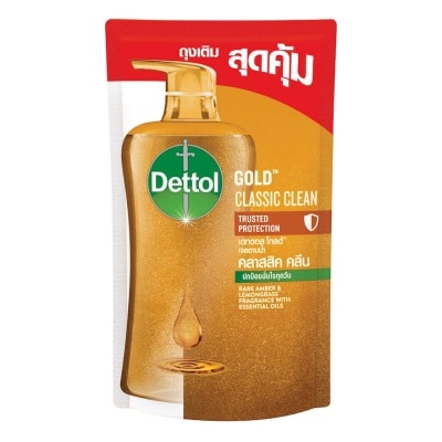 Dettol Dettol Shower Gel Gold Classic Clean Refill 400 G.