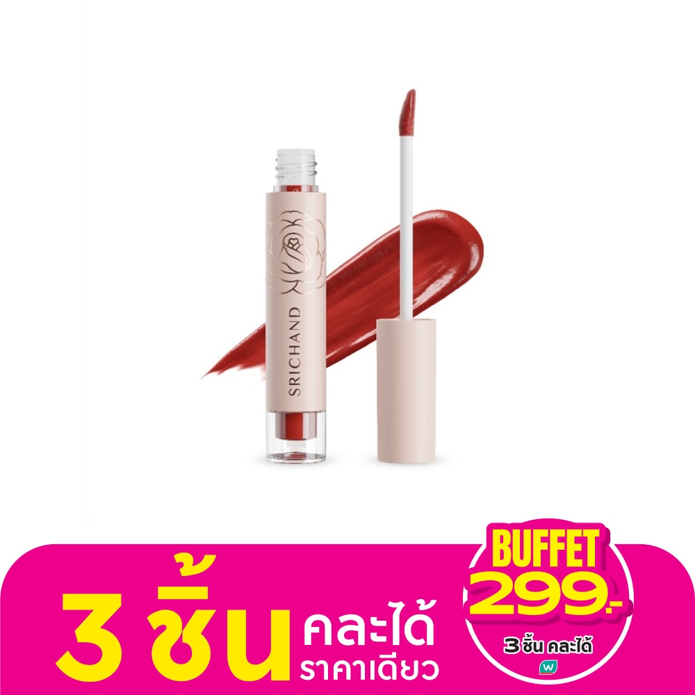 Srichand Feelin Me Matte Liquid Lip 3g. 09 Charming Red