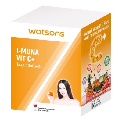 WATSONS วัตสัน ไอ-มูนา วิตซี พลัส (ผลิตภัณฑ์เสริมอาหาร) 10 ซอง