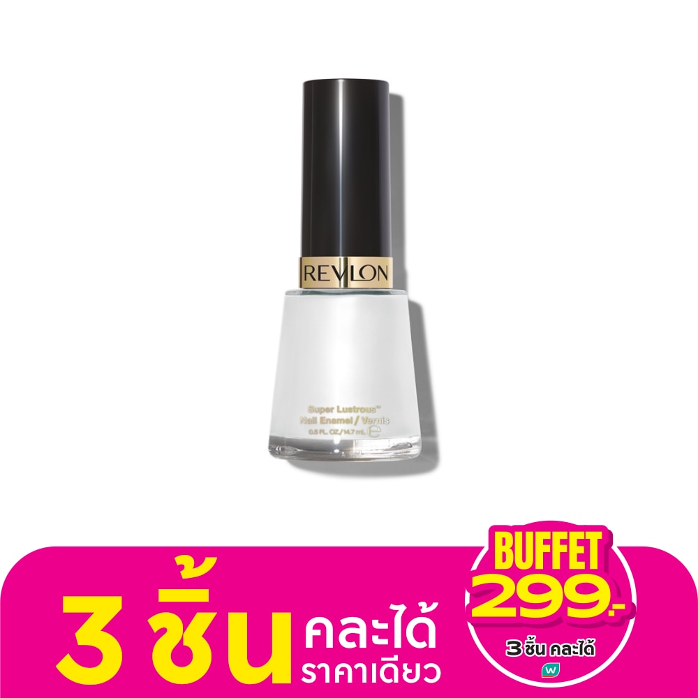 Revlon Nail Enamel 14.7ml. 050 White On White