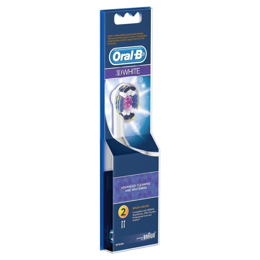 Oral-B Electronic Toothbrush 3D White (EB1 8p) Refill 2 'S