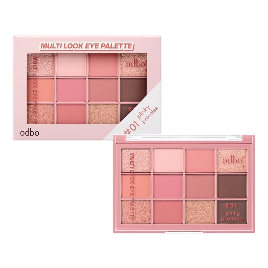 ODBO Odbo Multi Look Eye Palette 10g 01