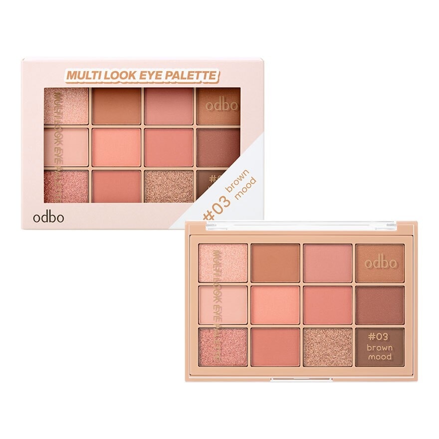 ODBO Odbo Multi Look Eye Palette 10g 03