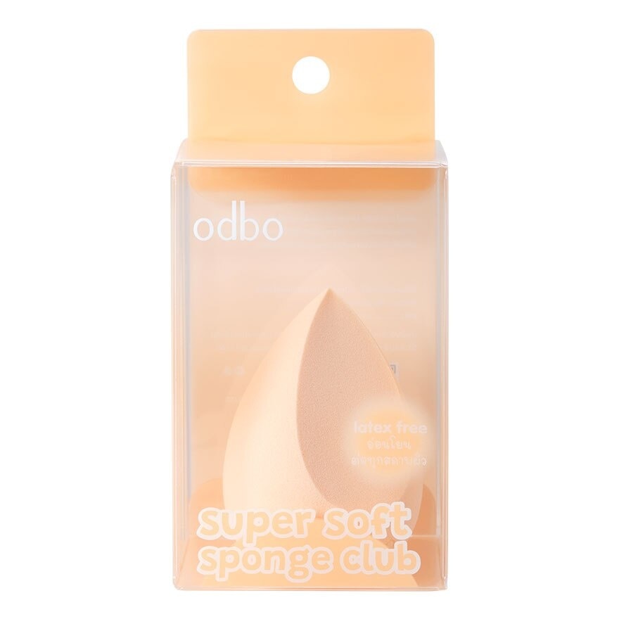 Odbo Super Soft Sponge Club 1pcs. Beige