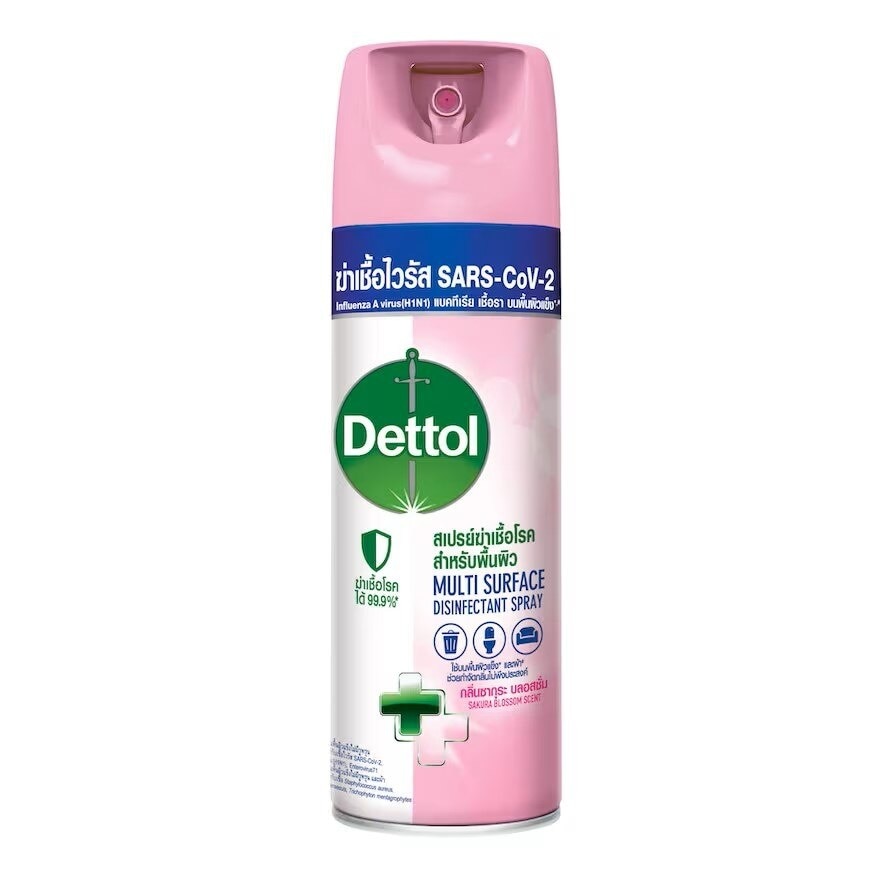 Dettol Disinfectant Spray Sakura Blossom 450 ml. Multi Surface Disinfectant Spray