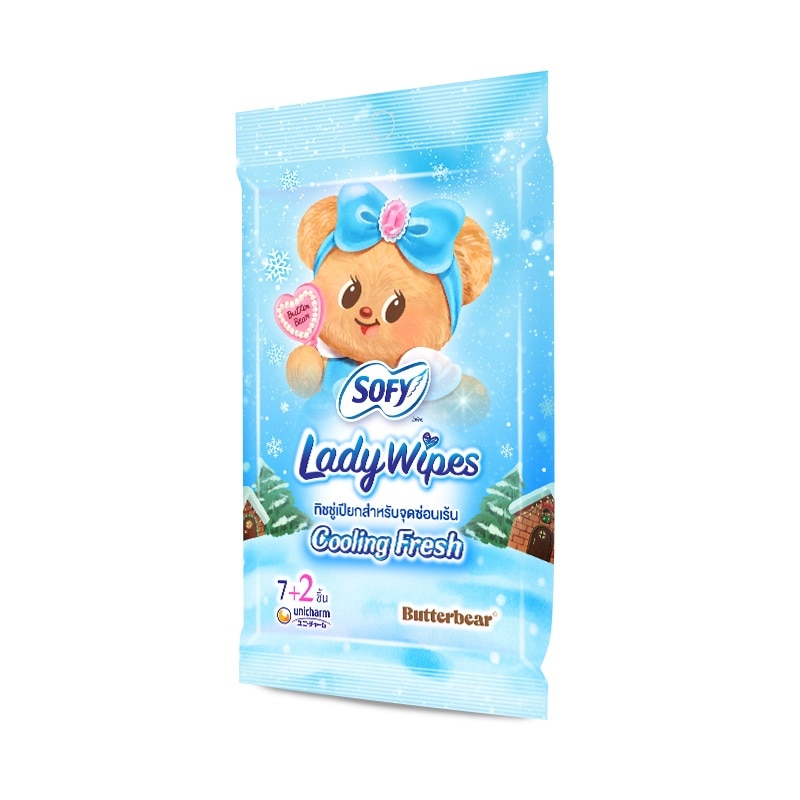 Sofy Lady Wipe Cooling Fresh 7+2'S