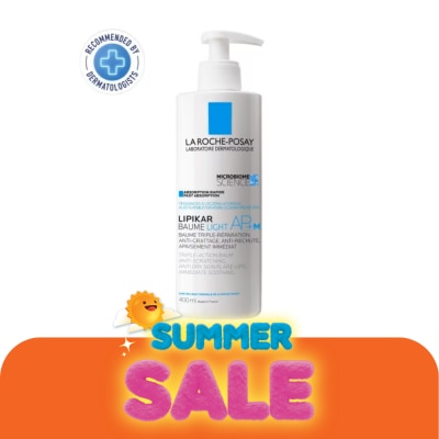 Laroche-Posay - ลา โรชโพเซย์ ลิปการ์ โบม ไลท์ เอพี+เอ็ม 400 มล. บาล์มบำรุงผิว สำหรับผิวแห้ง-แห้งมาก