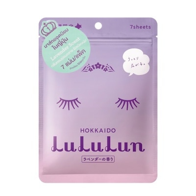 Lululun Lululun Face Mask Lululun Hokkaido L3 7 'S แผ่นมาส์กหน้า ผิวนุ่ม