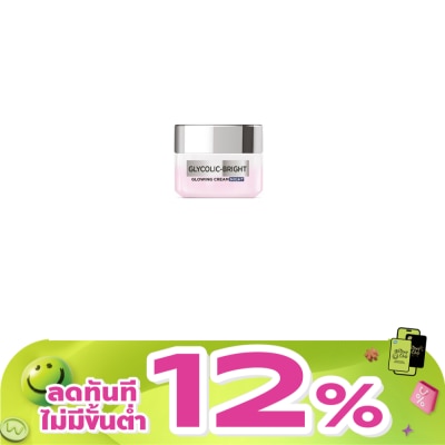 L'Oreal - L'Oreal Paris Cream Night Glycolic-Bright Glowing 15 Ml.