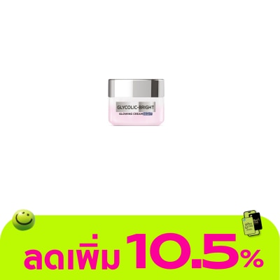 L'Oreal - L'Oreal Paris Cream Night Glycolic-Bright Glowing 15 Ml.
