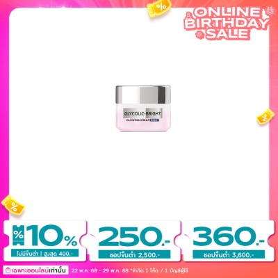 L'Oreal L'Oreal Paris Cream Night Glycolic-Bright Glowing 15 Ml.