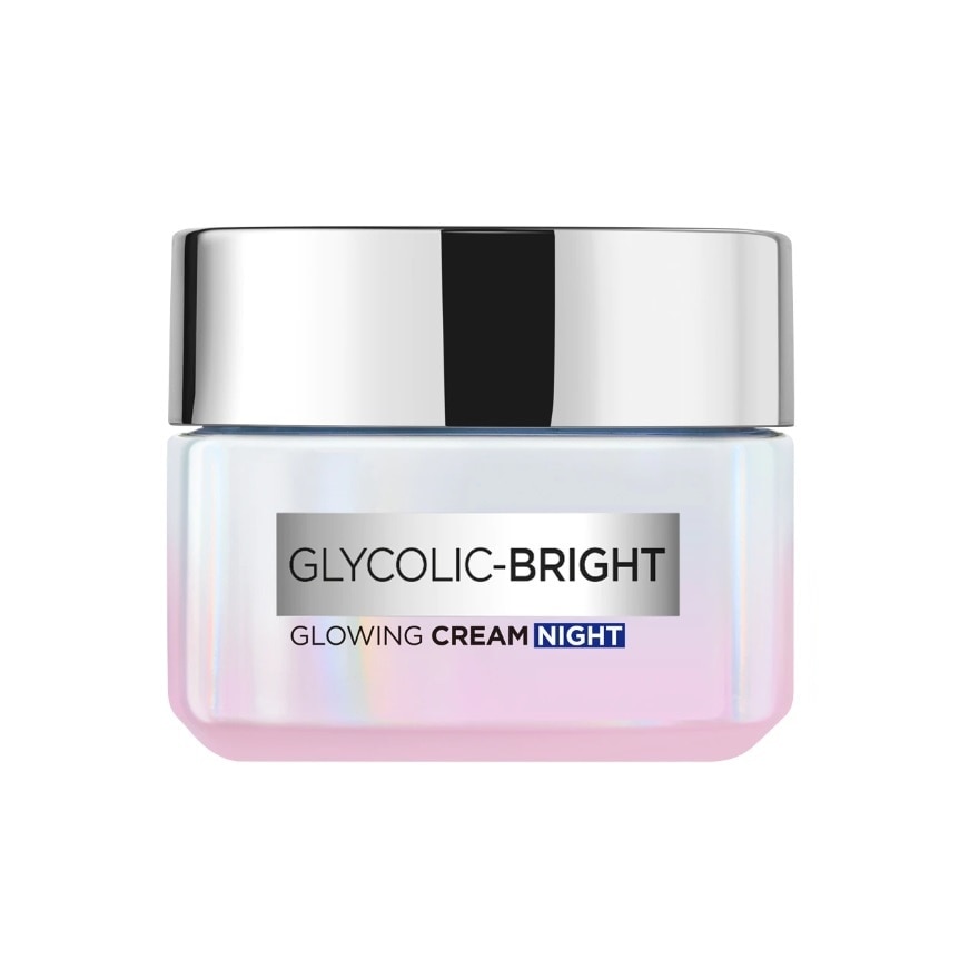 L'Oreal Paris Glycolic-Bright Glowing Cream Night 15 Ml.