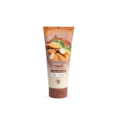 Watsons Watsons Almond  Shea Butter Cream Body Scrub 200g.