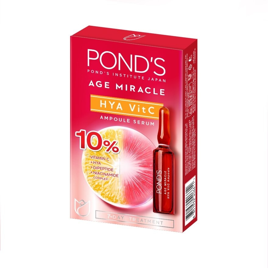 Pond's Age Miracle HYA Vit C Ampoule Serum Set 1.2 G. 7'S