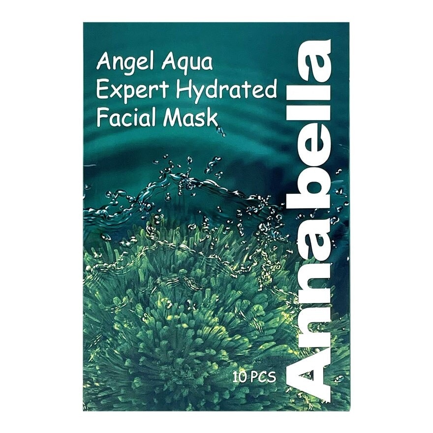 Annabella Angel Aqua Expert Hydrated Facial Mask 10'S