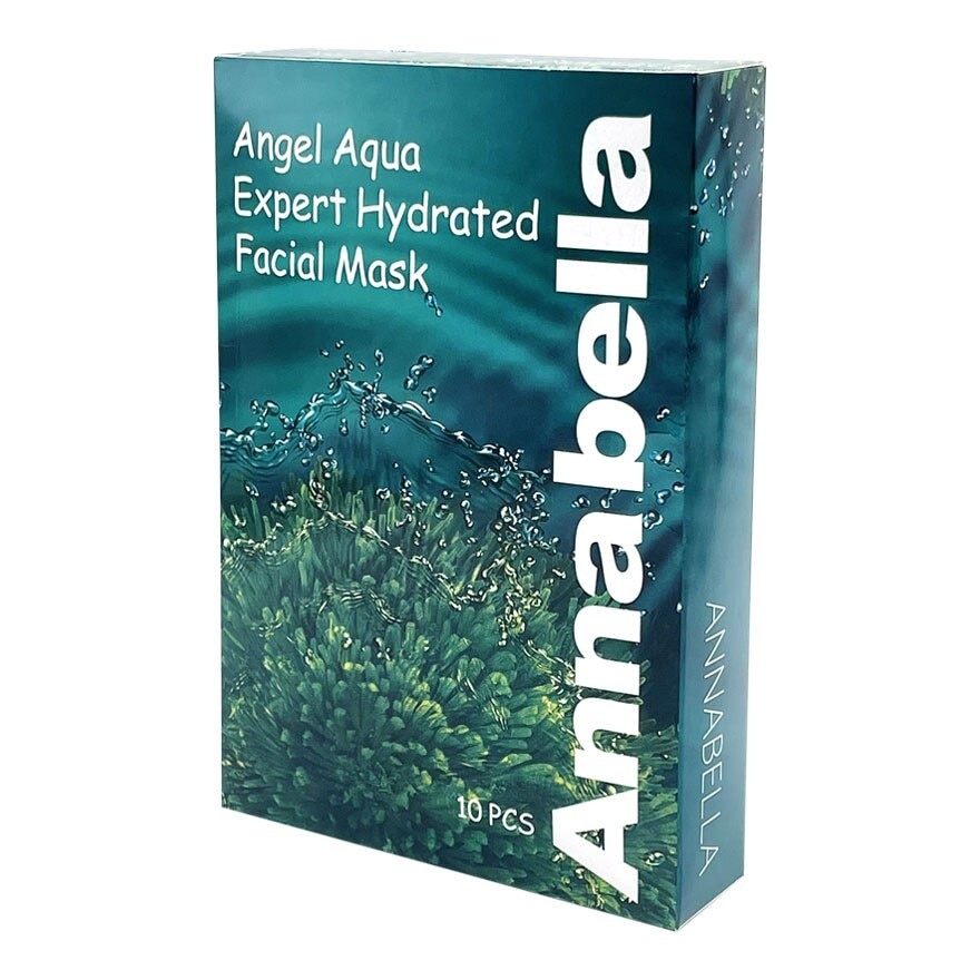 Annabella Angel Aqua Expert Hydrated Facial Mask 10'S