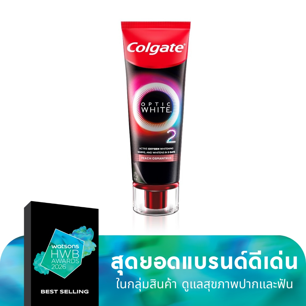 Colgate Colgate Toothpaste Optic White O2 Peach Osmanthus 85 G.
