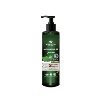 Khaokho Khaokho Talaypu Shampoo Five Leaves Essence Anti Dandruff 240 Ml.