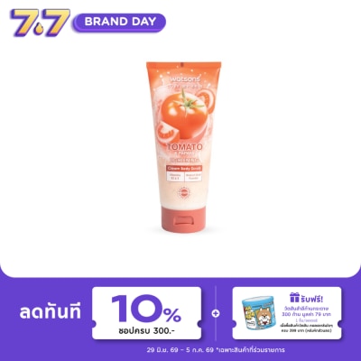 WATSONS - วัตสัน โทเมโท แอนด์ พาพาย่า ครีม บอดี้ สครับ 200กรัม