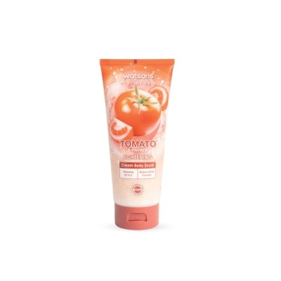 Watsons Watsons TomatoPapaya Cream Body Scrub 200g.