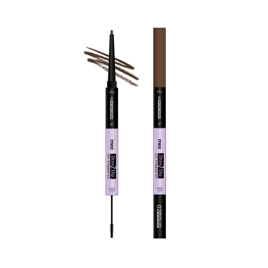 Mee Mee Draw 2 Dip 3In1 Eye Brow Kit 02