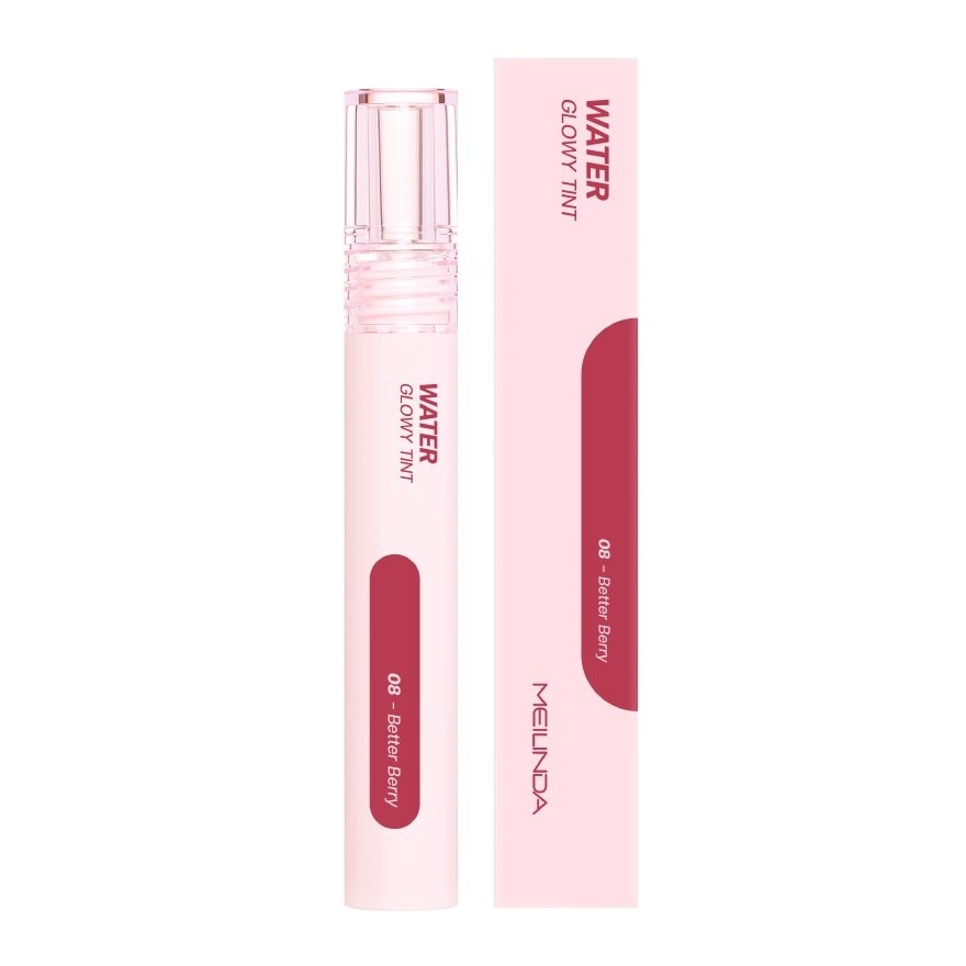 Meilinda Water Glowy Lip Tint 3.5ml. 08 Better Berry