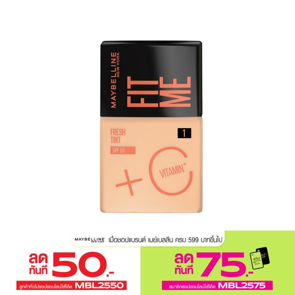 Maybelline Fit Me Fresh Tint SPF50 30g. 01