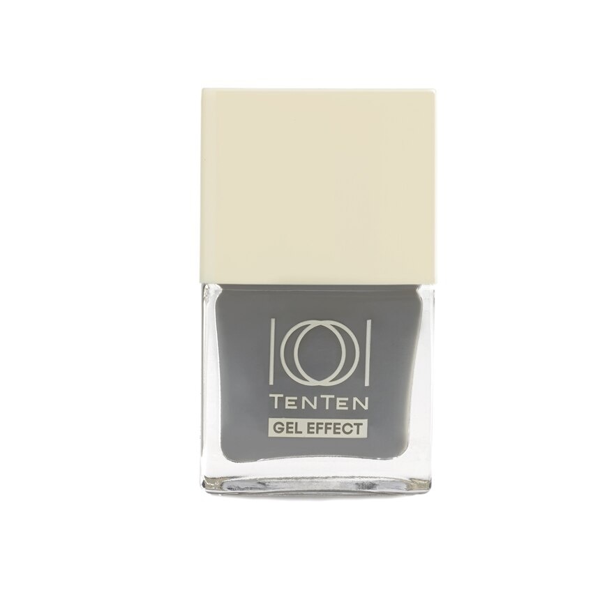 Ten Ten Gel Effect Nail Polish 12ml. NB81 Hot Dark Gray