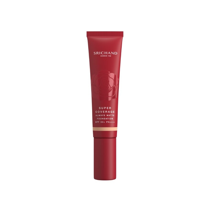 ศรีจันทร์ ซูเปอร์ คัฟเวอเรจ ออเวส์ แมทต์ ฟาวน์เดชั่น SPF50+ PA++++ 30มล. 130 เนเชอรัล