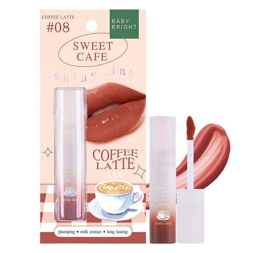 Baby Bright Sweet Cafe Shiny Tint 2.8g 08 Coffee Latte