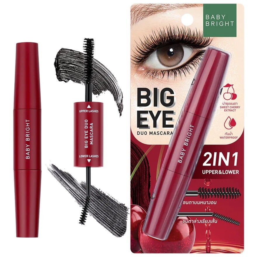 Baby Bright Big Eye Duo Mascara 8g. Black