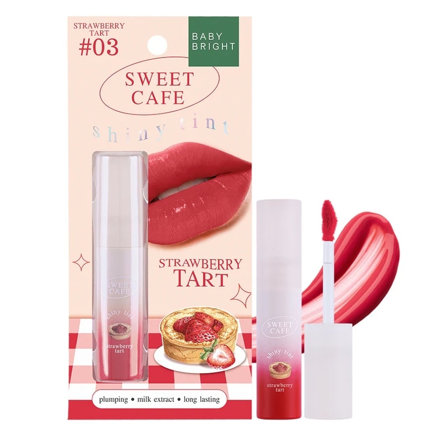 Baby Bright Sweet Cafe Shiny Tint 2.8g 03 Strawberry Tart