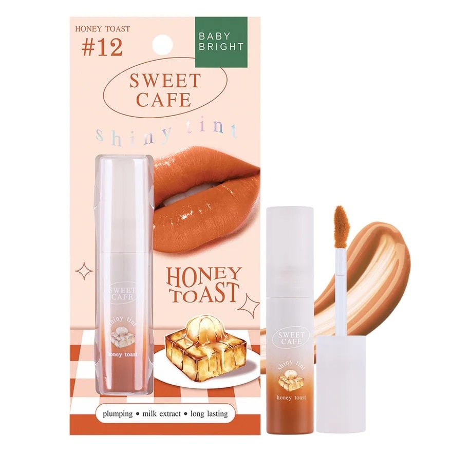 Baby Bright Sweet Cafe Shiny Tint 2.8g 12 Honey Toast