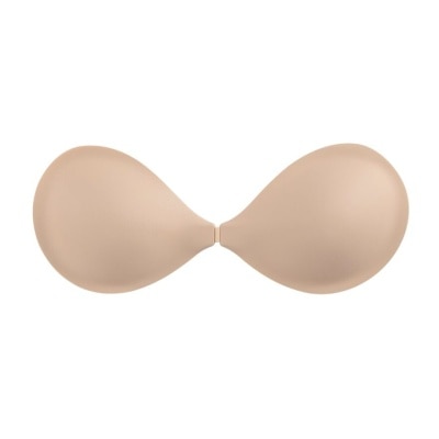 Feyre Feyre Adhesive Matte Silicone Round Shape Bra Doeskin Size B For B-C