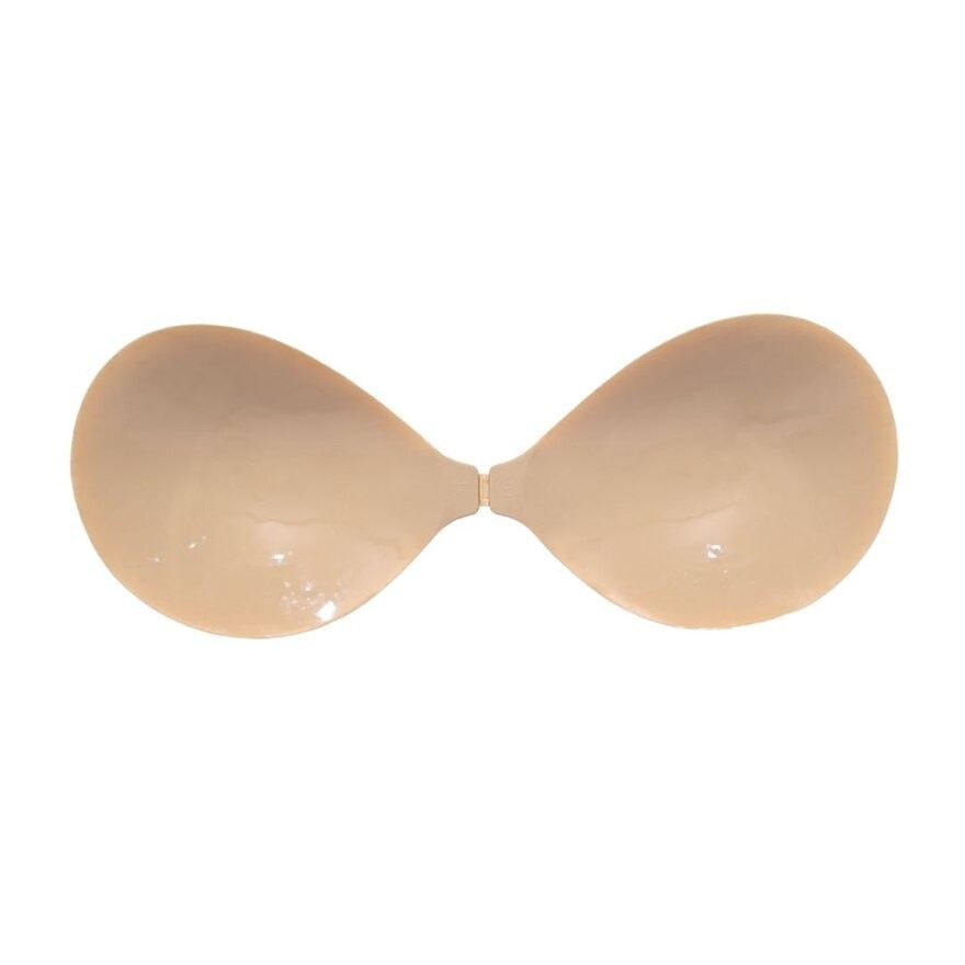 Feyre Adhesive Matte Silicone Round Shape Bra Doeskin Size C For C-D