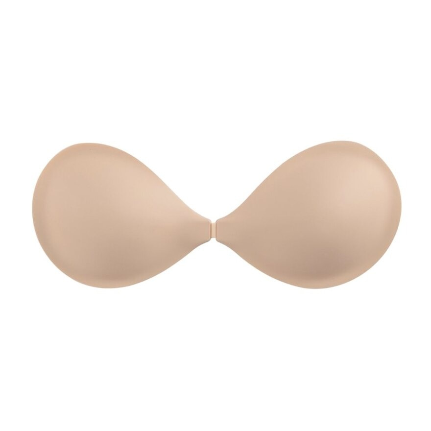 Feyre Adhesive Matte Silicone Round Shape Bra Doeskin Size C For C-D