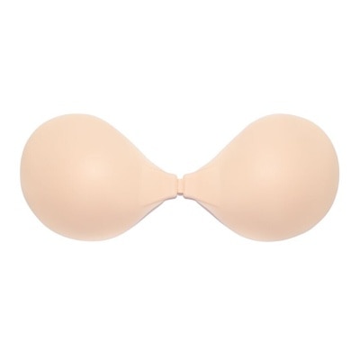 Feyre เฟียเร่ บราซิลิโคนทรงกลม ขอบหนาพิเศษ สีไวท์เบจ ไซส์ C