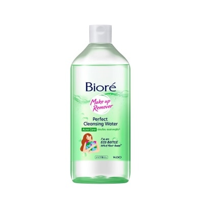 Biore บิโอเร เมคอัพ รีมูฟเวอร์ เพอร์เฟค คลีนซิ่ง วอเตอร์ แอคเน่ แคร์ 400 มล.