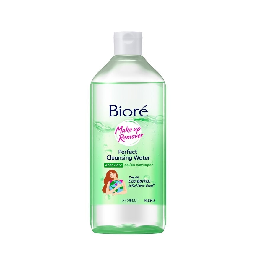 Biore Makeup Remover Perfect Cleansing Water Acne Care 400 Ml.