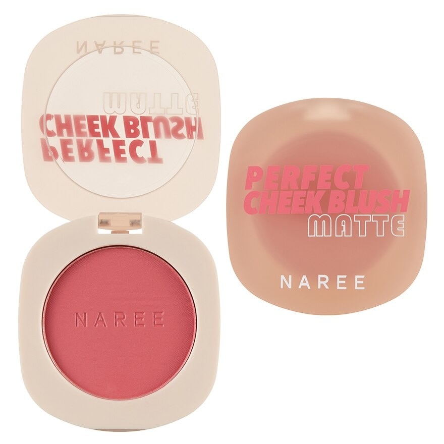 Naree Perfect Cheek Blush Matte 4g. 02 Enjoy Pink