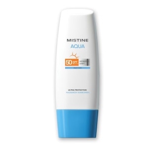 Premium Mistine Aqua Base Ultra Protection Hydrating Face&Body Sunscreen Spf50 Pa++++ 70 Ml 1 Pcs