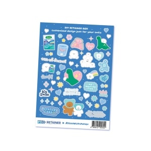 Premium Polident Pro Retainer Sticker 1 Pcs (Mix)