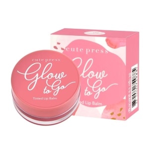 Premium Cute Press Glow to Go Lip Balm 6.5g. 02 Pastel Pink 1 Pcs