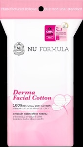 Premium Nu Formula Derma Facial Cotton 1 pcs