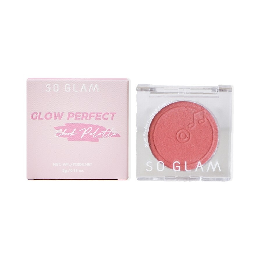 So Glam So Glam Glow Perfect Cheek Palette 5g. 02 Millenial