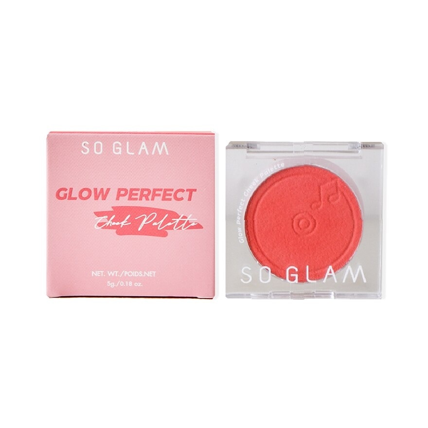 So Glam So Glam Glow Perfect Cheek Palette 5g. 04 Something Savanna