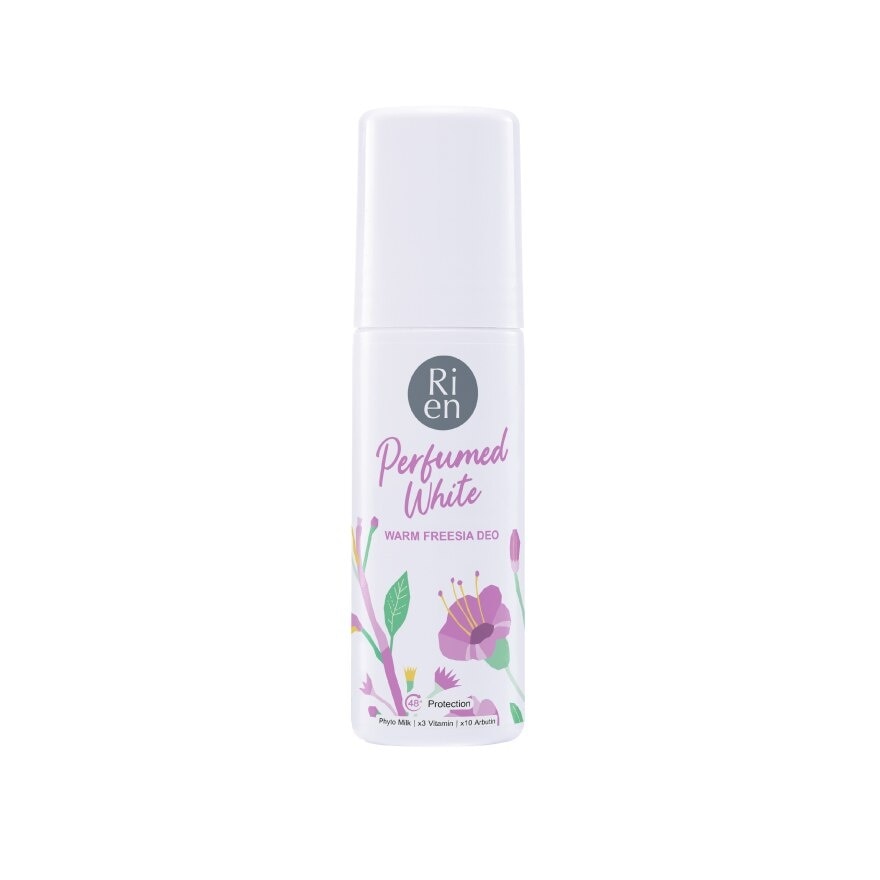 Ri en Deo Perfumed White Warm Freesia 60 Ml. โรลออน ระงับกลิ่นกาย