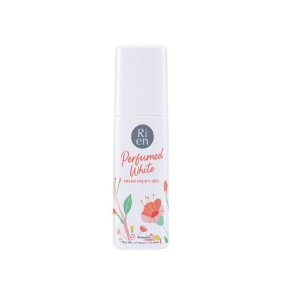 Ri en Ri en Deo Perfumed White Fresh Fruity 60 Ml. โรลออน ระงับกลิ่นกาย