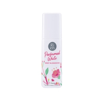 Ri en Ri en Deo Perfumed White Sweet Blossom 60 Ml. โรลออน ระงับกลิ่นกาย