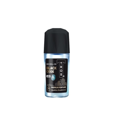 Tros Tros Deo Roll On Black Code 45 Ml. โรลออน ระงับกลิ่นกาย